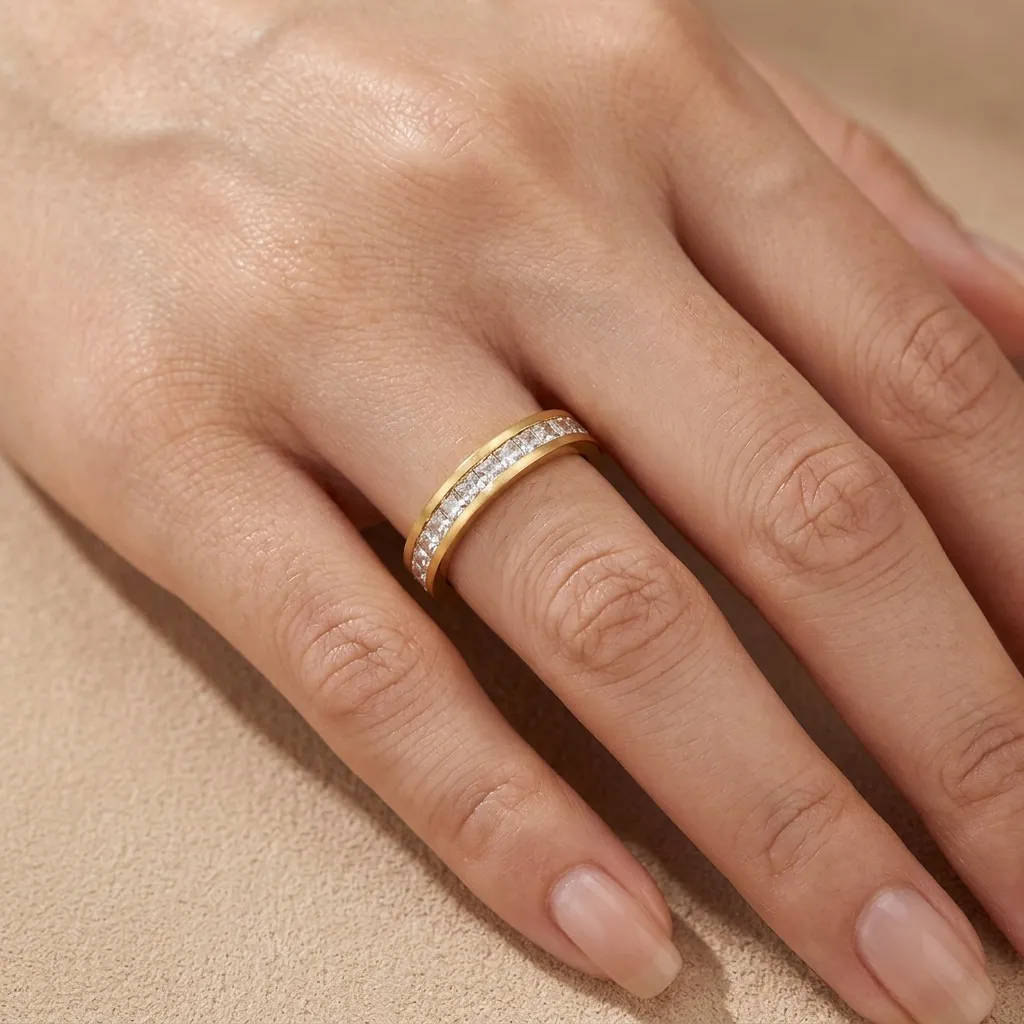Eternity Baguette-Ring – Ansicht 5