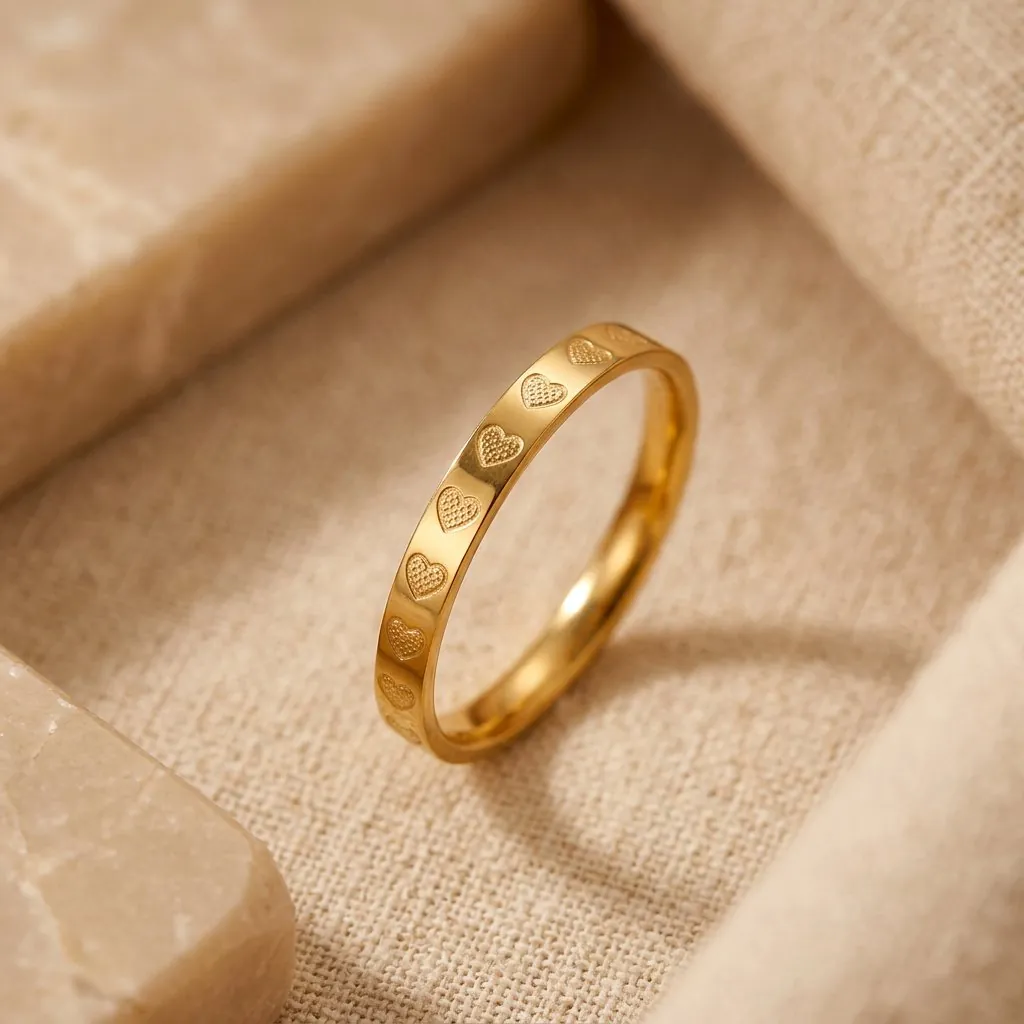 Herz-Bandring – Ansicht 1