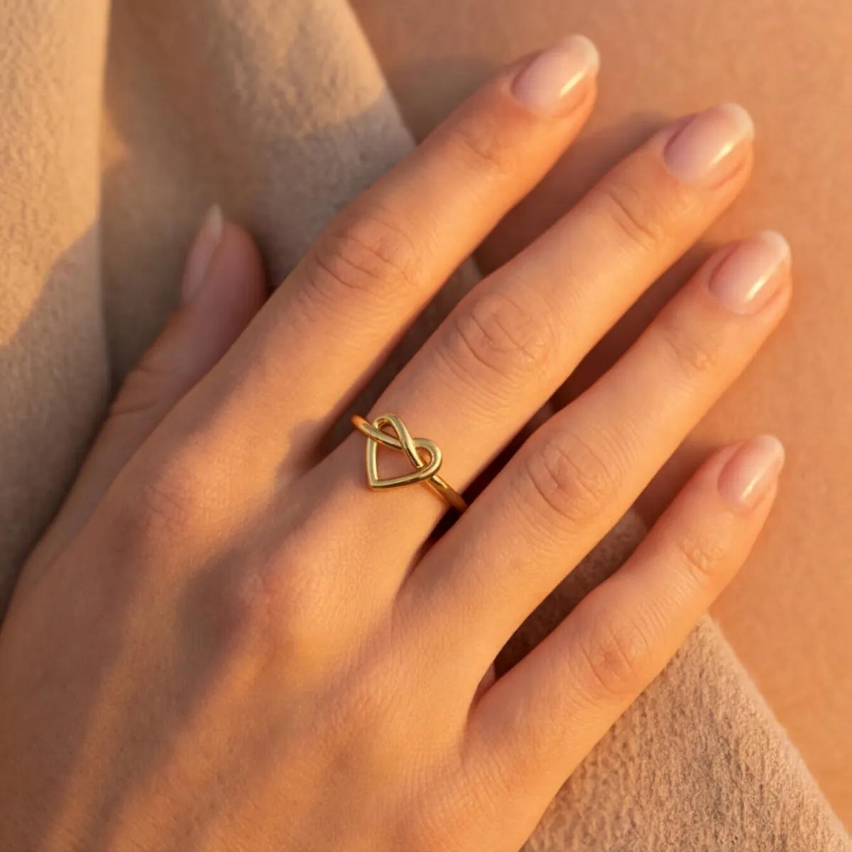 Herz-Ring, offen – Ansicht 5