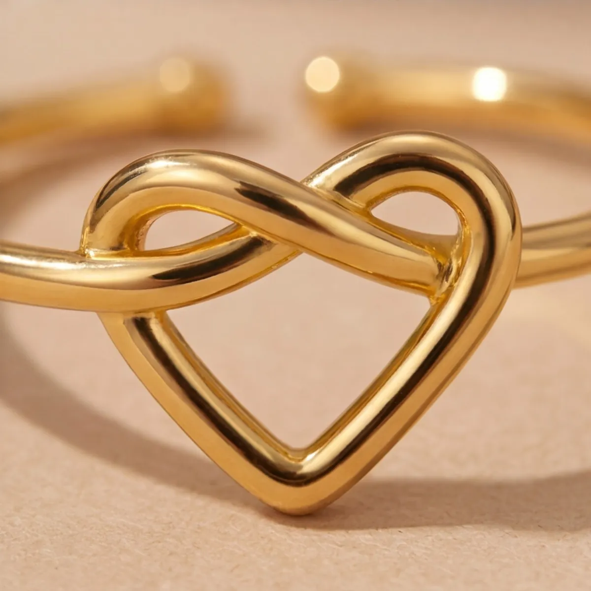 Herz-Ring, offen – Ansicht 3