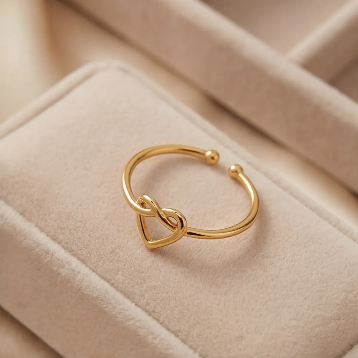 Herz-Ring, offen – Ansicht 4