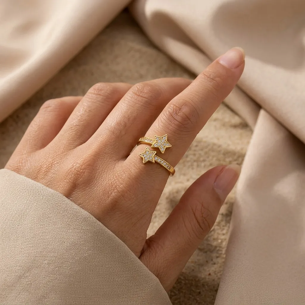 Doppelstern-Ring – Ansicht 2